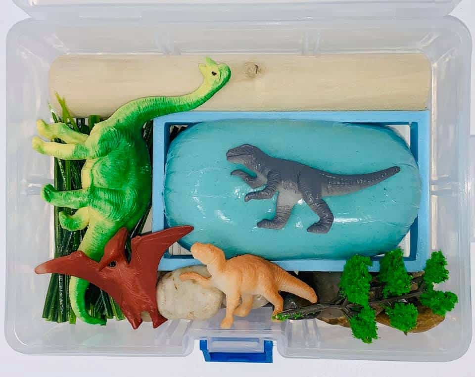 Bitty Box Playdough Set - Dinosaur • Break Box - Thematic Homemade ...